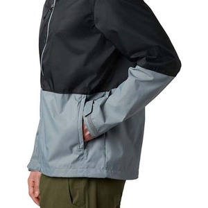 Abrigo de lluvia de montaña para hombre, ropa de calle, cortavientos impermeable con capucha, chaqueta de lluvia ligera informal inteligente de lona ecológica - Product Image 4