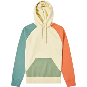 Sweat à capuche en tissu éponge de coton et bambou biologique 100% laine vierge pour hommes - Product Image 1