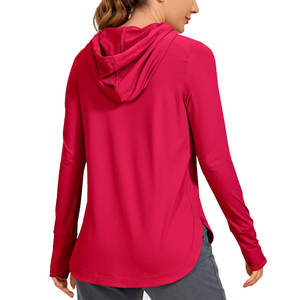 Women's Long Sleeve Workout <b>Hoodie</b> <b>With</b> <b>Thumb</b> <b>Hole</b> - Product Image 6