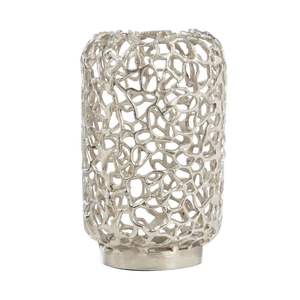 Vase à fleurs en métal design fabriqué pour les intérieurs de luxe offrant une finition métallique de qualité supérieure et une présentation florale unique - Product Image 3