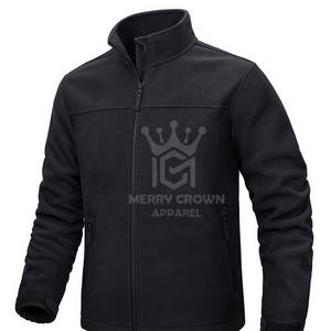 แจ็กเก็ตขนแกะมีซิปสำหรับผู้ชายเสื้อแจ็กเก็ตฤดูหนาวขนแกะสำหรับฝึกสวมใส่ง่าย - Product Image 3