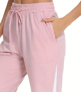 Pantalones Plazo de Algodón Liso al por Mayor para Mujer, Pantalones Cargo de Estilo Urbano, Joggers Holgados, Pantalones Transpirables, Pantalones Deportivos para Mujer 2026 - Product Image 6
