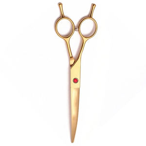 Tijeras de aseo para mascotas al por mayor, pulido de espejo, acero inoxidable, Color dorado, tijeras de aseo para animales - Product Image 3