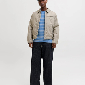 Camiseta Esencial de Gran Tamaño, Estilo Urbano, Lisa, 100% Algodón, con Rayas y Logotipo Personalizado, Superventas 2026 - Product Image 6