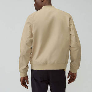 แจ็กเก็ตหนังสำหรับผู้ชายเสื้อแจ็กเก็ตหนังมอเตอร์ไซด์ลายนูนแนวสตรีทแวร์สำหรับกลางแจ้งสไตล์วินเทจ - Product Image 3