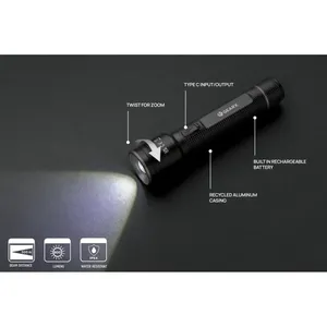 ไฟฉายแบบชาร์จซ้ำได้รุ่น X อุปกรณ์ที่เป็นมิตรกับสิ่งแวดล้อม - Product Image 4