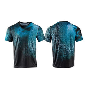 T-shirt en tricot imprimé par transfert thermique de haute qualité, best-seller, pour hommes, taille adulte, léger, respirant, manches courtes, décontracté - Product Image 3