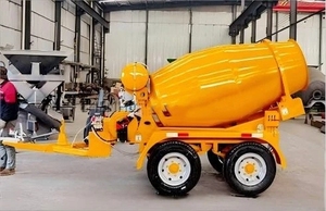 Chính thức tự xả trộn bê tông di động DIESEL nhỏ nhỏ bê tông xi măng Mixer để bán - Product Image 2