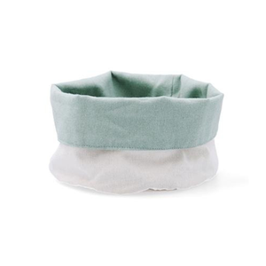 Eco Friendly <b>Grey</b> Rustic Cotton Hand Embroidered Organizer With Textured Finish Perfect <b>For</b> Daily Dining Setup Dining <b>Basket</b> - Product Image 5