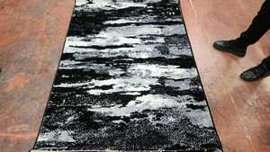 Tapis Adiva en polyester, tissé à la machine, moderne, en polypropylène, tapis turc, tapis de haute qualité, poils abstraits, pour la maison - Product Image 4