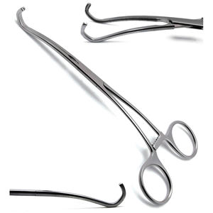 Pince vasculaire Cooley de qualité supérieure Instrument chirurgical en acier inoxydable de 6.5 pouces pour l'occlusion cardiovasculaire et micro-vaisseau - Product Image 1