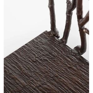 Soporte estándar de metal antiguo para leña, soporte para almacenamiento y el jardín en el hogar, accesorios para chimenea interior y exterior 2024 - Product Image 2