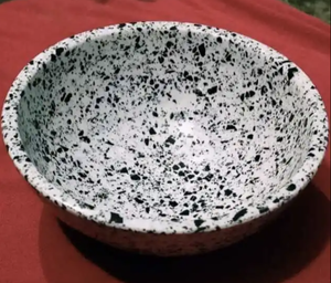 Bol en résine pour fruits et salades, vaisselle, bol en résine à imprimé vert, vaisselle en résine, ustensiles de cuisine solides en provenance d'Inde - Product Image 4