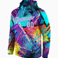 Sweat à capuche de football rétro personnalisé, pull de football sublimé, streetwear, vêtements de sport d'équipe, vêtements de sport pour hommes, 100% coton, hiver