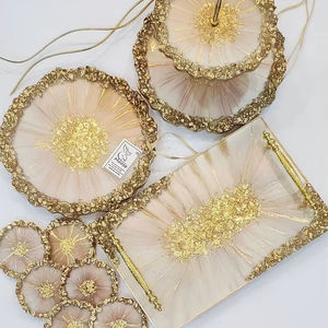 SAME bandeja de servicio de epoxi de resina hecha a mano, elementos esenciales de cocina únicos para el hogar, restaurante, Hotel, servicio decorativo Tra - Product Image 2