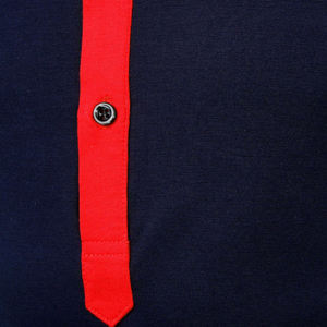 Vente en gros d'uniformes de pickleball en toile à motif uni en polyester pour polo et hommes - Product Image 5