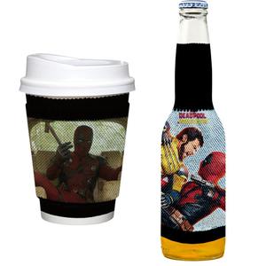 Fundas para vasos de plástico reciclado post-consumo 93% respetuosas con el medio ambiente del fabricante, protección contra el frío y el calor - Product Image 3