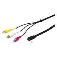 Cable Adaptador ICOC 3RCAM 018 Negro de 1.5m 50209, Categoría de Producto: Adaptadores y Conectores - Product Image 1