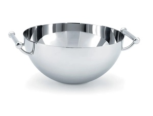 Bol de service en acier inoxydable martelé accrocheur bol de vague en métal décoratif polyvalent décorations de mariage bol de cuisine - Product Image 5