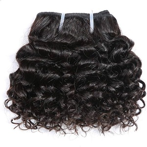 Venta al por mayor de extensiones de cabello humano virgen brasileño natural, paquetes de cabello brasileño de visón, vendedores de cabello indio - Product Image 5