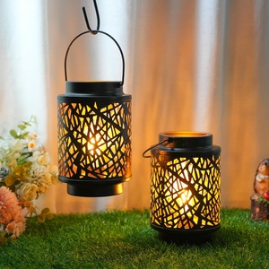 ที่วางเทียนโลหะทำด้วยมือและโคมไฟตกแต่งแบบโมร็อกโกโคมไฟและเหยือกสำหรับในร่มกลางแจ้งงานปาร์ตี้คริสต์มาส - Product Image 6