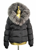 Abrigo de Invierno de Piel de Zorro de Primera Calidad para Mujer, Ultra Suave, Cálido y Grueso, con Estampado Animal, Corte Entallado