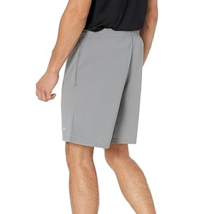 Pantalones cortos para correr de secado rápido, ligeros, de Color gris, para entrenamiento, transpirables, elásticos, con cordón, para correr, pantalones cortos para correr de verano - Product Image 3