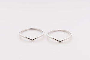 Anillos finos de diseñador de aniversario y compromiso personalizado en línea para mujeres y parejas Promesa de chicas de moda - Product Image 5