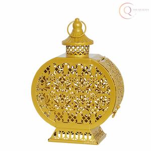 เชิงเทียนโลหะกันน้ำทนทานสง่างามสำหรับตกแต่งห้องนั่งเล่น | ปรับแต่งโลโก้สีสำหรับเสารอมฎอน - Product Image 5