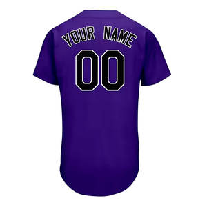 Uniforme de béisbol OEM hecho a medida de nuevo diseño 2024 con color y tamaño personalizados Uniforme elegante de ajuste regular liso de alta tendencia - Product Image 4