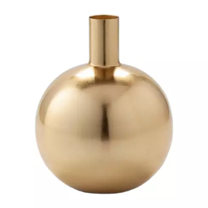 Vases à fleurs en métal colorés, meilleure décoration intérieure et Design fait à la main Vase à plantes vertes et Vases à fleurs, idéal pour la décoration de la maison - Product Image 1