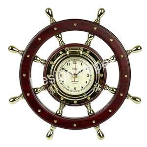 Hot Selling Wooden <b>Ship</b> <b>Wheel</b> Object Good Quality Wholesale Nautical Accessories Elegant <b>Ship</b> <b>Wheel</b> for Decoration Home & Office - Product Image 3
