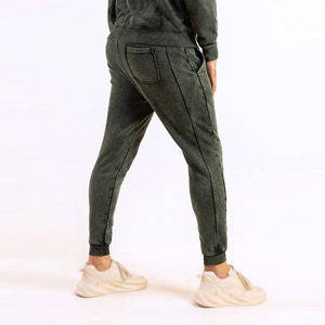 Pantalones Jogger Casuales Ligeros Unisex de Estilo Vintage con Lavado Ácido y Logotipo Personalizado para Hombre - Product Image 4