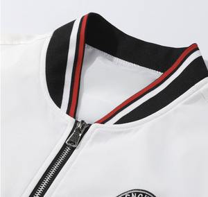 Vente en gros d'usine Manteau mince de haute qualité pour hommes Veste d'automne et d'hiver Vestes de baseball brodées Vêtements d'extérieur Letterman pour hommes - Product Image 3