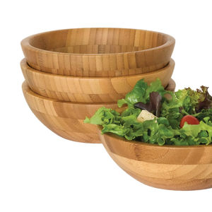 Ensaladera de fondo plano, vajilla Natural, decoración de presentación de comida atractiva, productos vietnamitas al por mayor ecológicos - Product Image 2