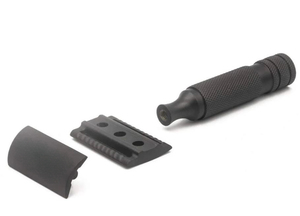 Profesional STUBBY DOBLE EDGE SAFETY RAZOR MATE BLACK Edition. Hecho por Zarnab quirúrgico - Product Image 3