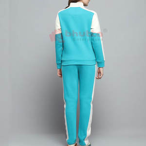 Survêtement décontracté grande taille pour femmes pour l'automne-hiver haute qualité Logo personnalisé respirant solide motif ensembles vente d'usine - Product Image 6