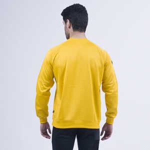 Sweat à capuche jaune & Sweatshirt Homme - Product Image 4