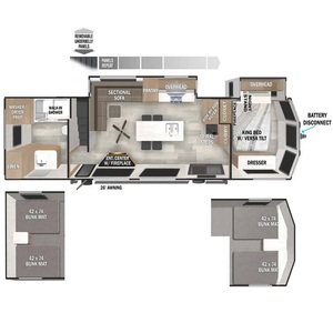 รถบ้านมือสอง Forest River Wildwood Grand Lodge 42VIEW ปี 2025 สภาพดี - Product Image 3