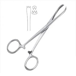 Fórceps hemostáticos Tuffier, fórceps médicos de acero de 13cm/fórceps de Cirugía/fórceps homeostáticos quirúrgicos - Product Image 6