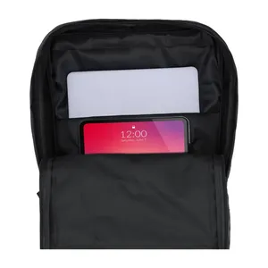 Sac à dos Mentis en cuir PU personnalisé pour le merchandising promotionnel - Product Image 2