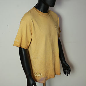 T-shirt personnalisé pour homme, coupe oversize, vierge, délavé à l'acide, effet soleil, coupe carrée, court, vieilli, vintage - Product Image 4