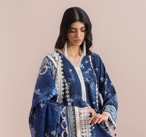 2025 Mausummery colección de lino de invierno Vol 02 descuento stock lote de 3 piezas de lino Doria impreso Digital para fiestas - Product Image 5