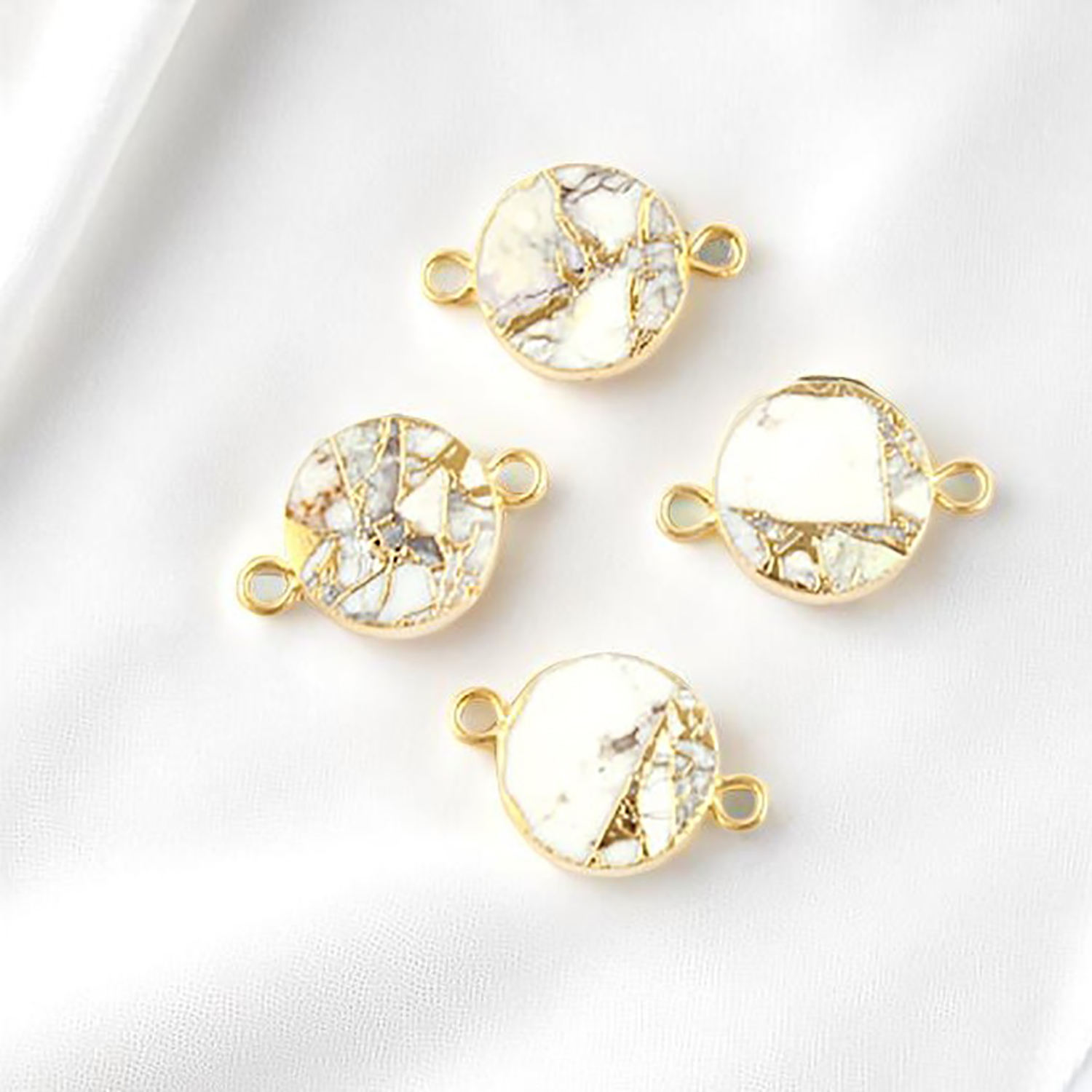 Turquoise Howlite Cuivre Mohave