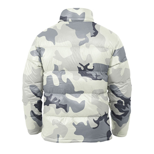 Manteau à bulles imprimé camouflage à la mode pour hommes décontracté hiver taux de gros matelassé col montant doudoune vêtements d'hiver vestes - Product Image 2