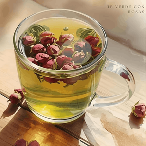 Tè Selezionati Haathee |   Fogli Staccabili |   Tè Verde con Rose |   1 chilogrammo - Product Image 3