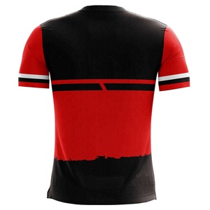 Maillots de football à sublimation numérique personnalisables de haute qualité 100% polyester respirant séchage rapide football d'entraînement confortable - Product Image 3