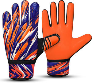 Gants de gardien de but de football en latex respirant professionnels personnalisés, antidérapants pour une utilisation en salle de sport en extérieur, directement de l'usine - Product Image 5