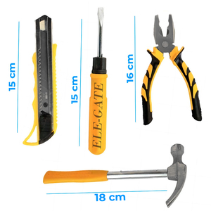 Ensemble de 4 outils à main en acier de haute qualité pour le bricolage - Product Image 6