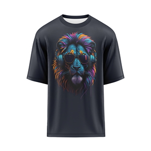 Top qualité coton Logo personnalisé hommes impression personnalisé t-shirt impression plaine surdimensionné t-shirt hommes décontracté t-shirts - Product Image 6